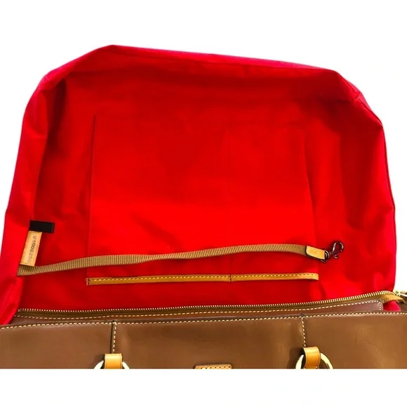 Dooney & Bourke Carry it All Oversize Large Zip Shopper Florentine Leather HP - Picture 8 of 17